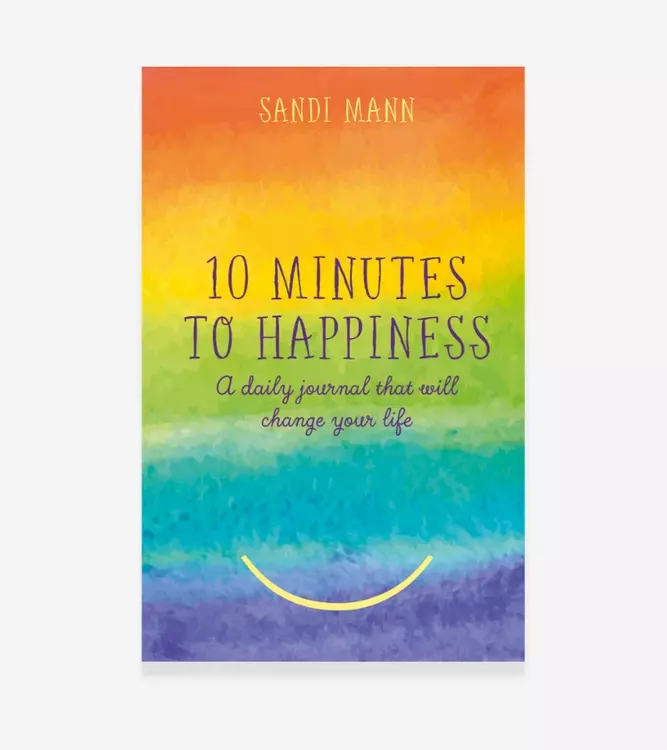 Coperta cărții lui Sandi Mann pentru Viață Fericită